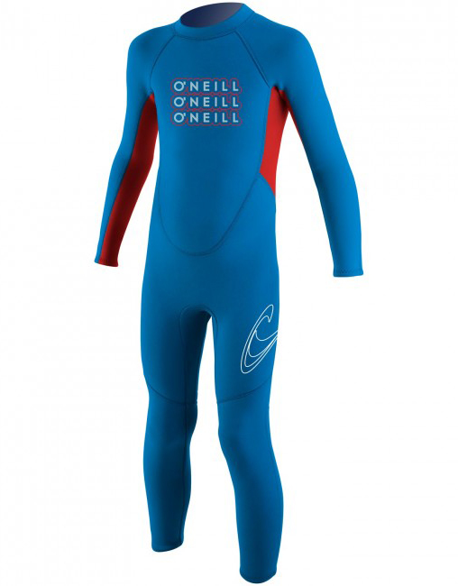 O'Neill Toddler Reactor Fullsuit Blue/Red | Vertigo Surf