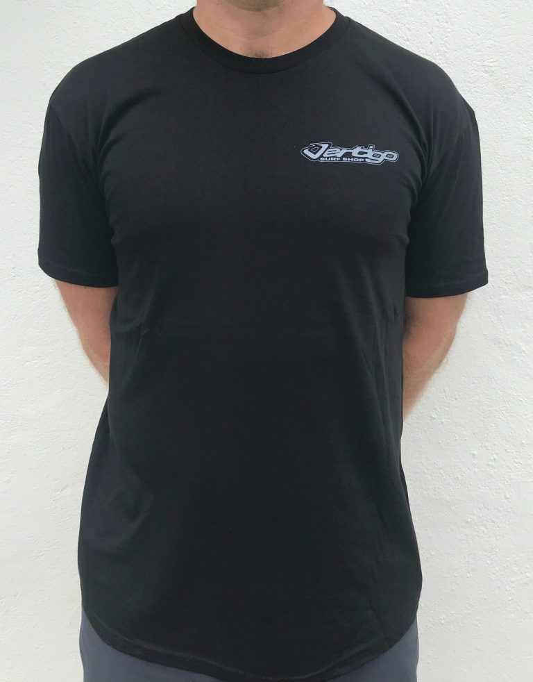 Vertigo Stent Road Black tee Vertigo Surf